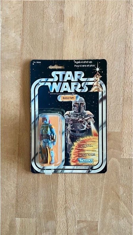 Star Wars vintage kenner canadian 20back Boba Fett MOC in Schwetzingen