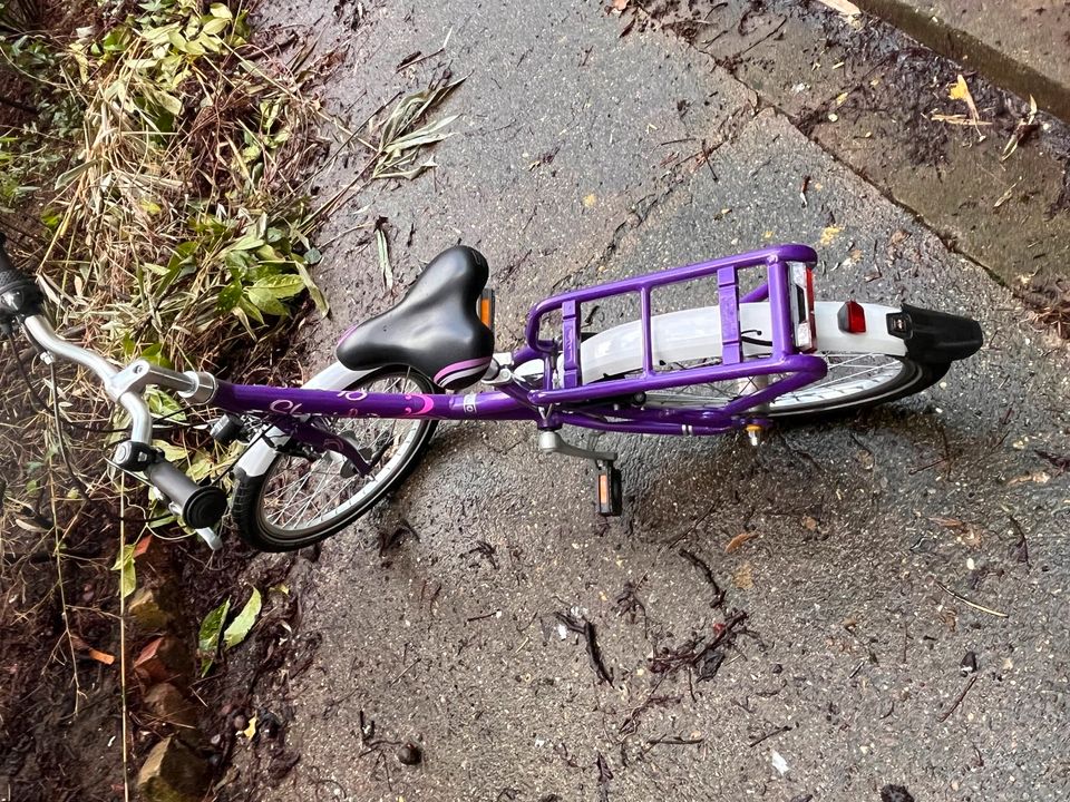 Kinderfahrrad Mädchen - Skyrider light, lila gebraucht in Wiesbaden