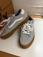 Vans Größe 39 grau Sneaker Skaten Gum braune Sohle Nordrhein-Westfalen - Leverkusen Vorschau