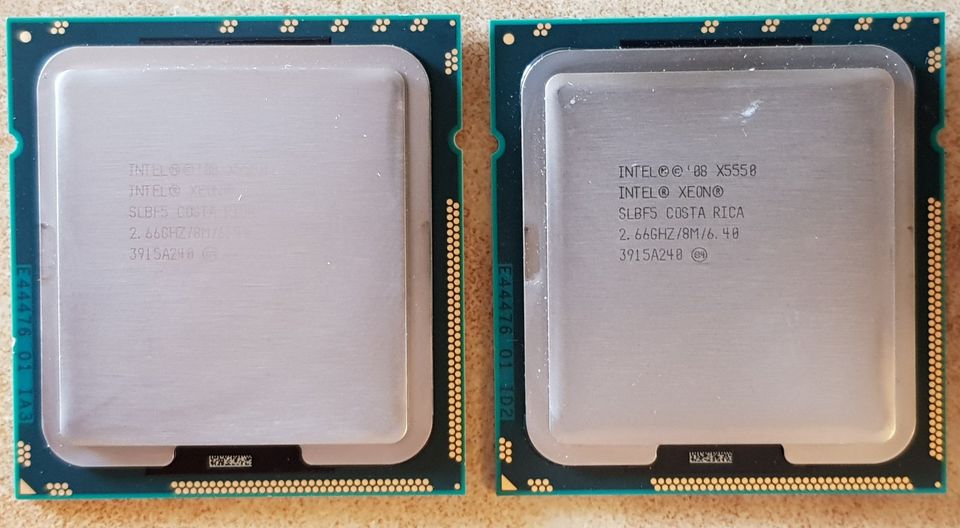 3x Intel XEON X5550 CPU 2,66 GHz in Grevenbroich