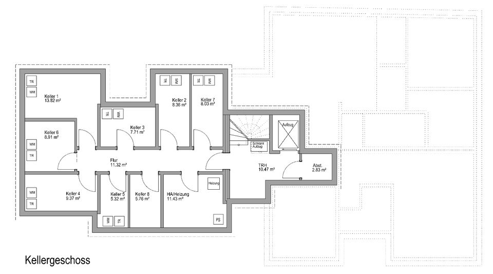 Eigentumswohnung 6 im Obergeschoss (Mehrfamilienhaus 8 WE) - RESERVIERT in Wadersloh