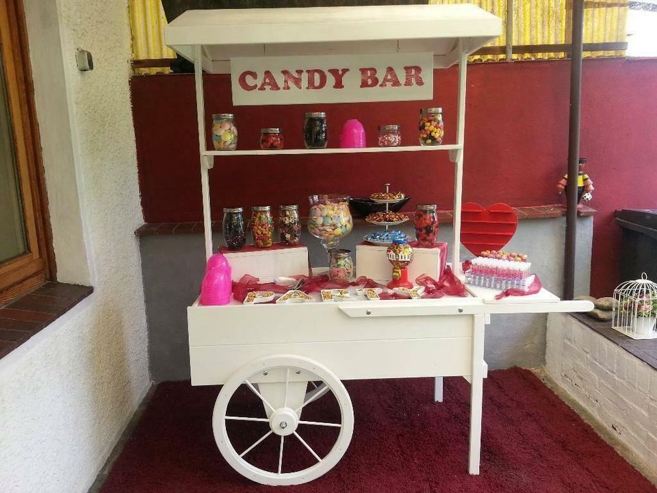 Candybar / Candywagen weiß - MIETE - mit oder ohne Zubehör in Lünen