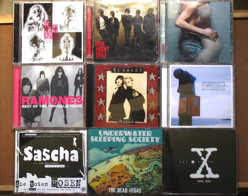 CD-Sammlung: Rock, Pop, Indie, 90s, 00s... (Mengenrabatt) in Düsseldorf