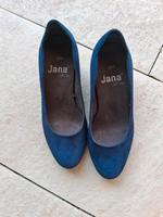 dunkelblaue Wildlederschuhe Bayern - Reichertshausen Vorschau