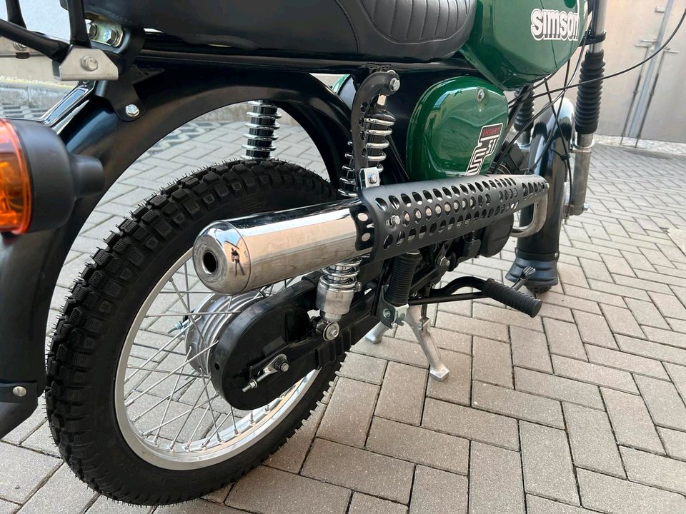 Simson S51 Enduro Vape 5 Gang 60 KMH viele Neuteile in Radebeul