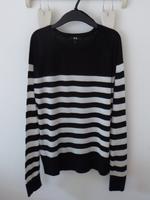 C&A Strick Pullover Pulli Streifen S 36 schwarz weiß wNEU maritim Hamburg - Sülldorf Vorschau