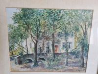 Aquarell Zeichnung Heinrich Recker 1920 Köln Herzogtum Lauenburg - Wentorf Vorschau