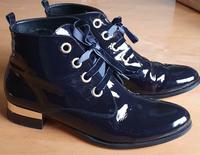 Tolle blaue Lackleder Schnürstiefelette Gr.42 /NEU Nordrhein-Westfalen - Lünen Vorschau