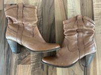 Görtz Stiefelette Echtleder Cognac Größe 38 Frankfurt am Main - Griesheim Vorschau