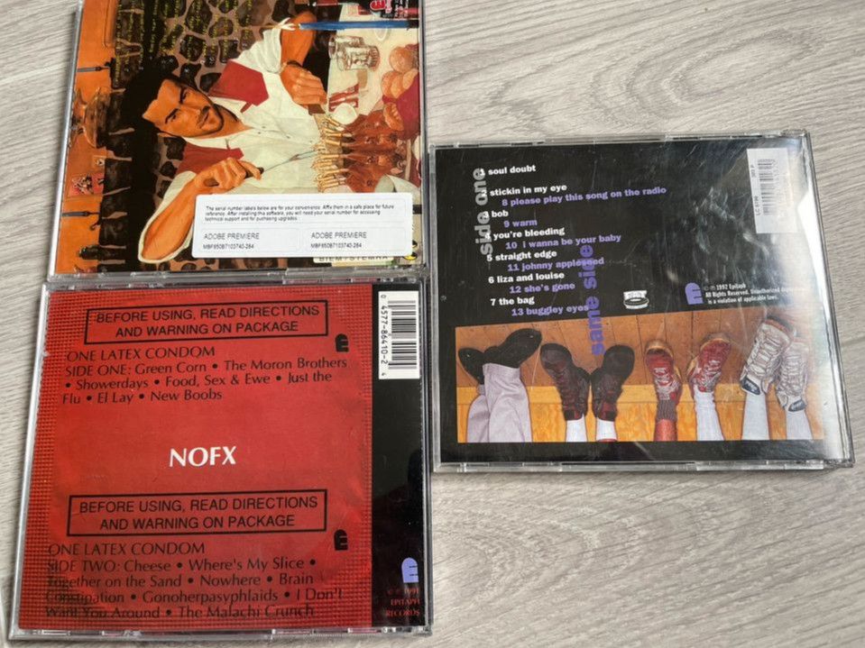 NOFX 7x + PENNYWISE 3x CD´s Punk Grunge Hardcore 10 CD´s OI in Braunschweig