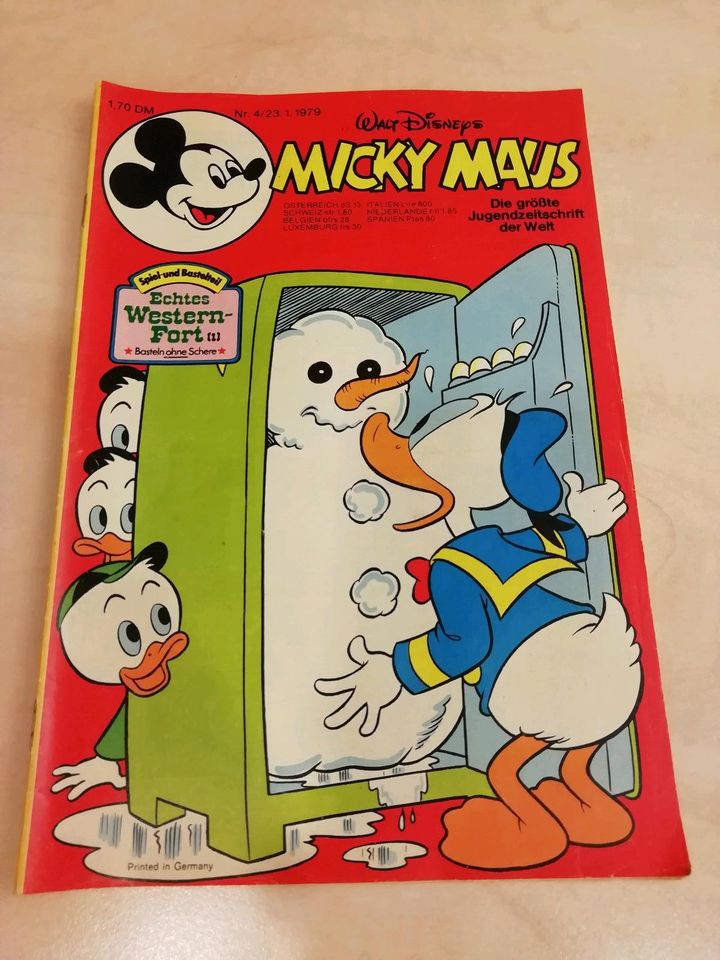 Speicherfund Comic 18 Stück Micky Maus aus 1979 in Rödersheim-Gronau