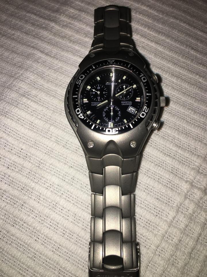 Citizen eco drive perpetual calendar titanium sale