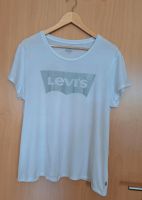 LEVI'S Shirt weiß/silber Glitzerdruck Gr. XL Rheinland-Pfalz - Wincheringen Vorschau