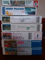 Puzzle zu verkaufen 1000 und 500 Teile Nordrhein-Westfalen - Preußisch Oldendorf Vorschau