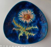 Hindelanger Handarbeit Keramik | DISTEL | Wandteller oval ca.25cm Rheinland-Pfalz - Kaiserslautern Vorschau