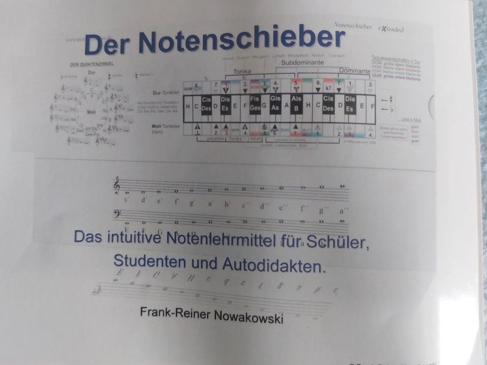 Notenschieber Lernhilfe Geige in Ludwigsfelde