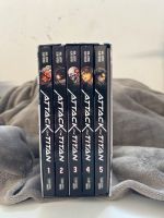 Attack on titan manga 1-5 deutsch Niedersachsen - Wallenhorst Vorschau