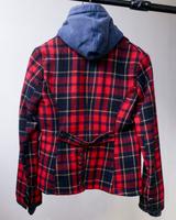Superdry Tailored Jacke Damen rot blau kariert Gr.: S - Small Niedersachsen - Stuhr Vorschau