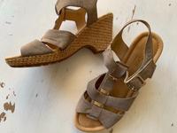 Gabor Pumps Wedges Keilabsatz Sommersandalen Plateau Leder Berlin - Friedenau Vorschau