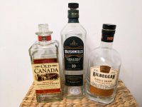 3 Whiskey Flaschen Kilbeggan Bushmills Old Canada Bayern - Augsburg Vorschau