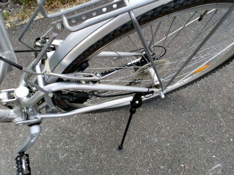 Fischer Style Aluminium Fahrrad, älter, gebraucht, guter Zustand in Blaustein