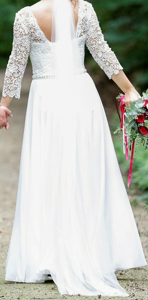 Brautkleid 38/40/42 ivory - Hochzeitskleid in Regensburg