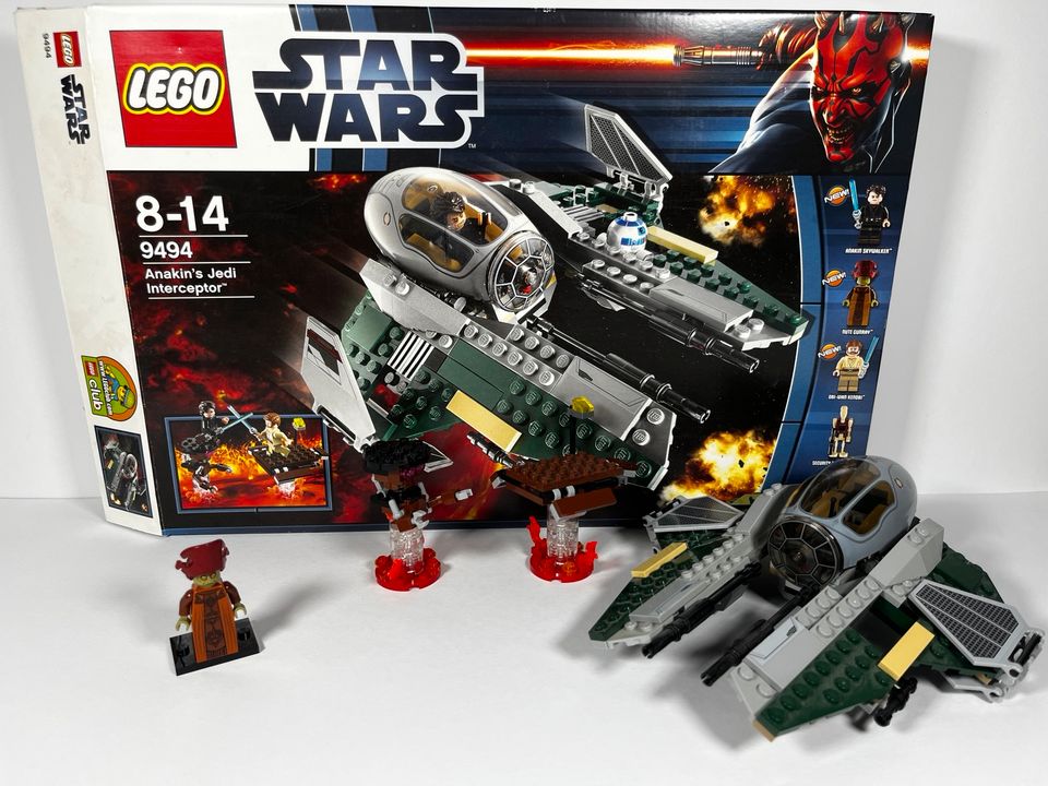 LEGO Star Wars 9494 inkl. OVP & 1/5 Figuren (sw0363) in Mainhausen