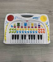 Piano Baby Tiere Lets Play tier-Tastatur mit 24 Tasten weiß 38 cm Wuppertal - Oberbarmen Vorschau