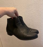 Rieker Stiefeletten, schwarze Boots, gefütterte Stiefel Köln - Rodenkirchen Vorschau