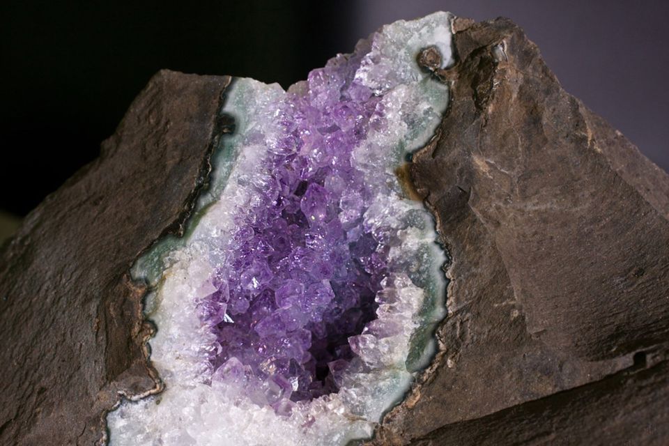 Amethystdruse in Basalt | Amethyst Druse in Langenfeld