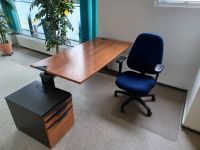 Schreibtisch mit Stuhl und Beistelltisch Nordrhein-Westfalen - Bottrop Vorschau