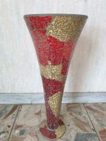 Boden-Vase Glas-Mosaik rot-gold 50 cm Nordrhein-Westfalen - Verl Vorschau