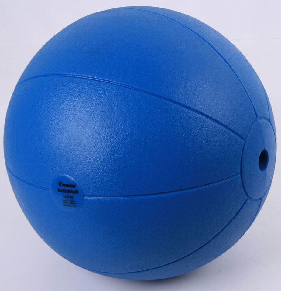 Togu Glocken Medizinball Blau 28 x 28 x 28 cm 3,0 Kg in Mühlacker