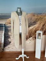 NEU - GINA Cardigan, Strickjacke, beige, Oversize, Gr. XL Schleswig-Holstein - Wilster Vorschau