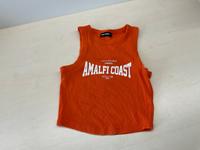 Tally Weijl Crop Tank Top Tanktop Bauchfrei Neon Orange Gr. XS Bayern - Dingolfing Vorschau