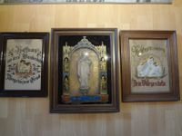 3 Heiligenbilder, religiöse, kirchliche Bilder, sehr alt! Bayern - Ansbach Vorschau