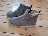 Esprit Stiefeletten Chelsea boots Winter 38 grau Hessen - Gießen Vorschau