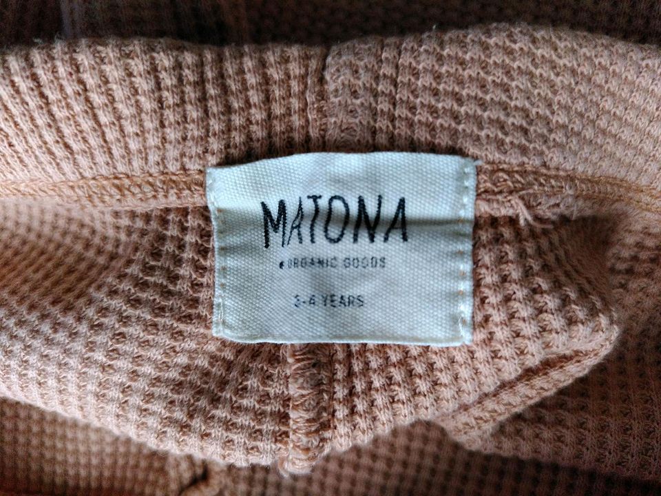 Matona Leggings Waffeloptik 98/104 pfirsich in Saarlouis