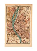 EUROPA - UNGARN - BUDAPEST - STADTKARTE - STADTPLAN 1901 Berlin - Mitte Vorschau