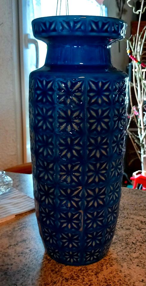 Scheurich Prisma Vase blau in Birkenfeld