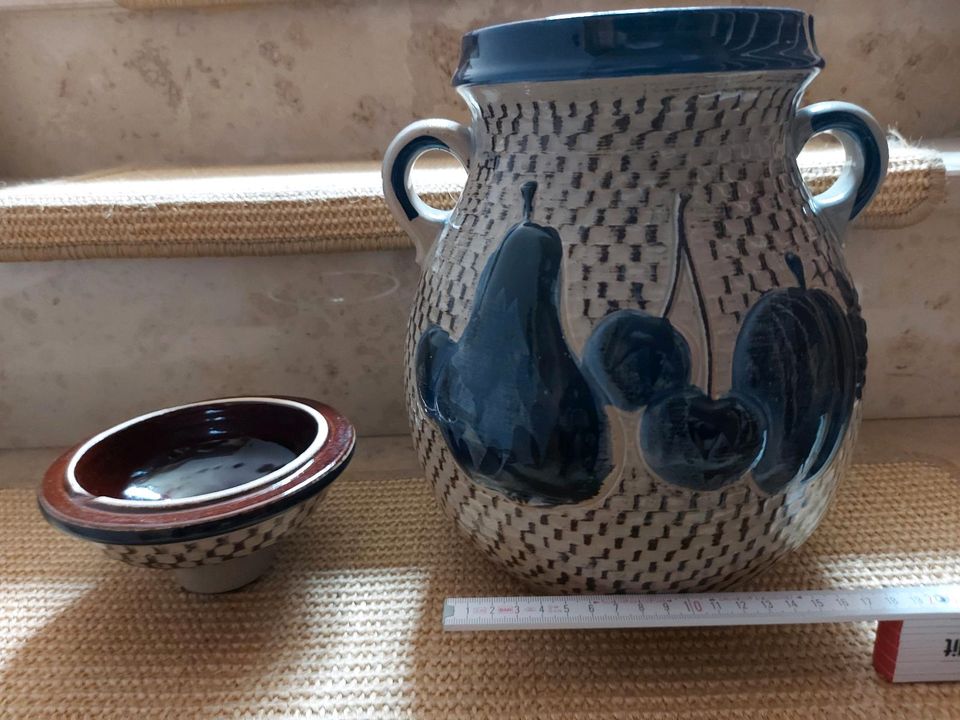 Rumtopf Bowletopf Scheurich Keramik wie neu in Coburg