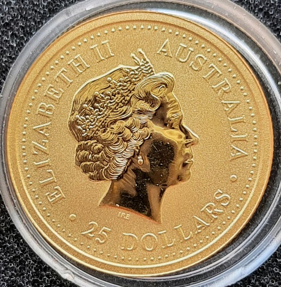 6 Goldmünzen 1/4 Unze Australian Nugget und Kangaroo in Leipzig