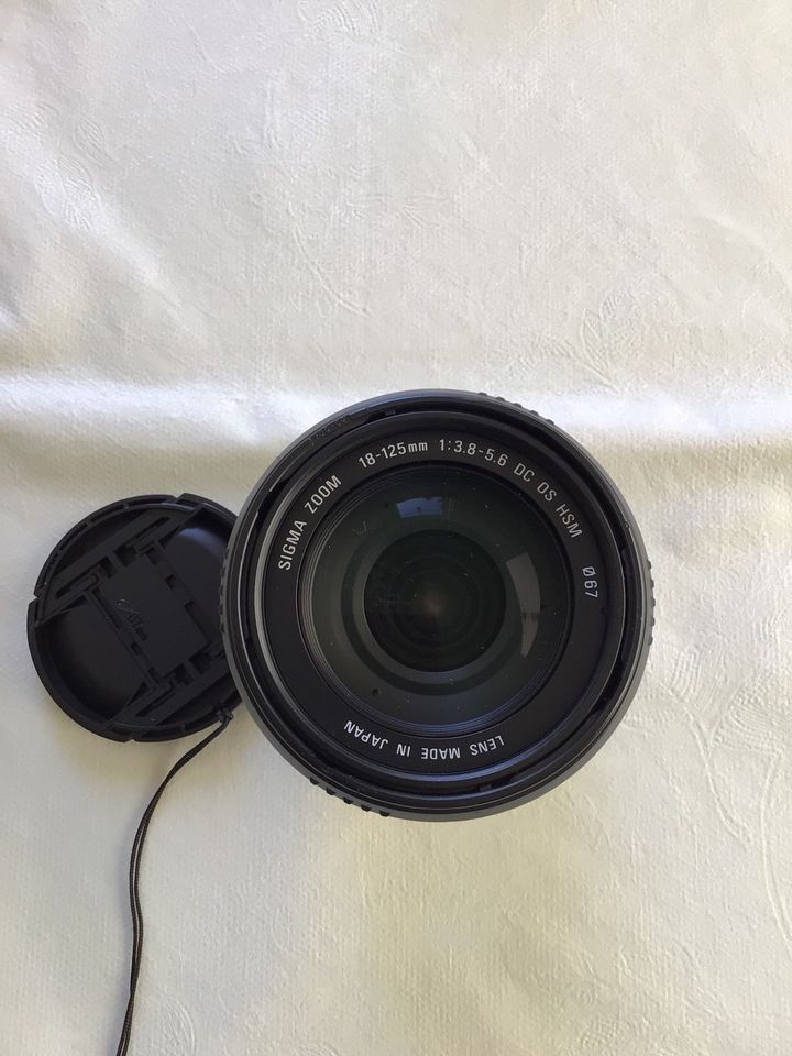 Canon EOS 550D Kit +Sigmaobjektiv 18 -125 mm und Zubehör. in Penig
