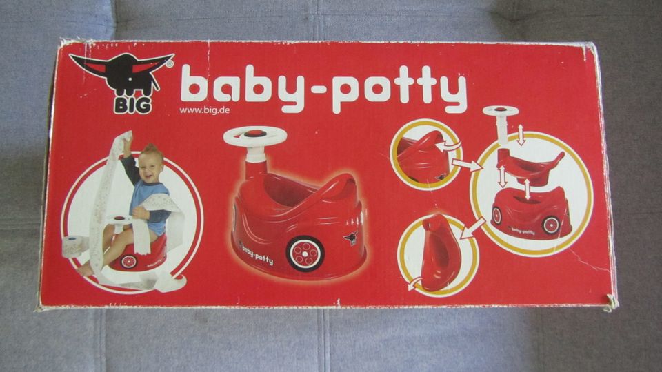 BIG Baby-Potty Lerntöpfchen im Bobby-Car-Design in Ingolstadt