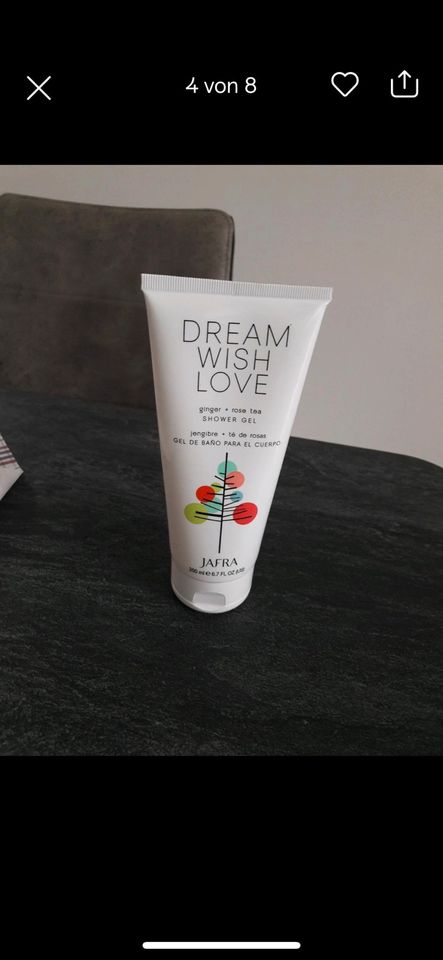 JAFRA Dream Wish Love Duschgel. 200 ml .Neu und Originalverpackt. in Georgsmarienhütte