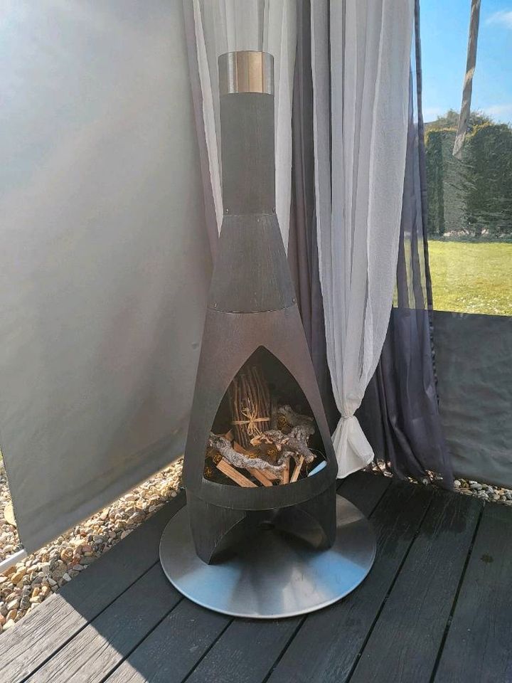 Buschbeck Colorado XL Terrassen Kamin Ofen in Neu Wulmstorf