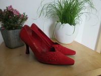 Holly Wood Pumps Gr.38 Leder Trachten-Pumps mit Pailletten Bayern - Adelsdorf Vorschau