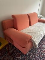 Schlaf Sofa -  orange - Stoff Sachsen-Anhalt - Naumburg (Saale) Vorschau