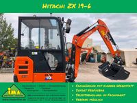 Minibagger Hitachi ZX19-6 mit Powertilt Löffelpaket Bagger ZX 19 Excavator Baumaschine Raupenbagger Kompaktbagger Bayern - Rednitzhembach Vorschau