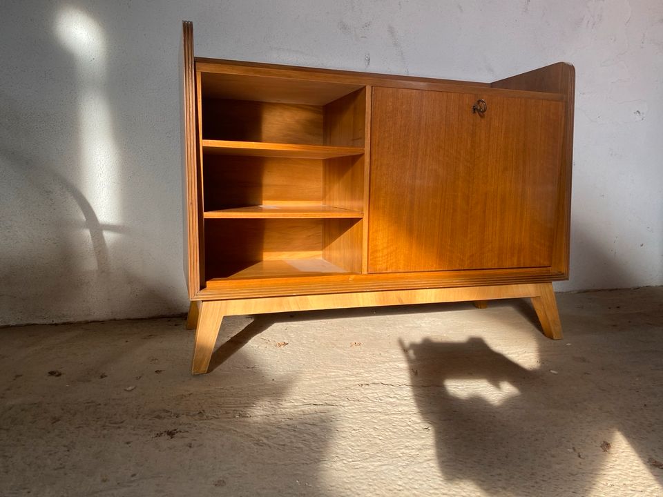 Seltener MidCentury Barschrank, Vintage 1950’s, Möbel Mann in Bruchsal